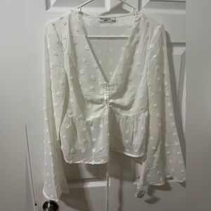 Long sleeve blouse